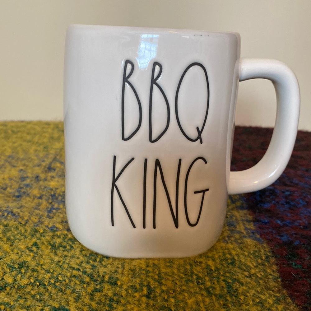 Rae Dunn BBQ KING mug